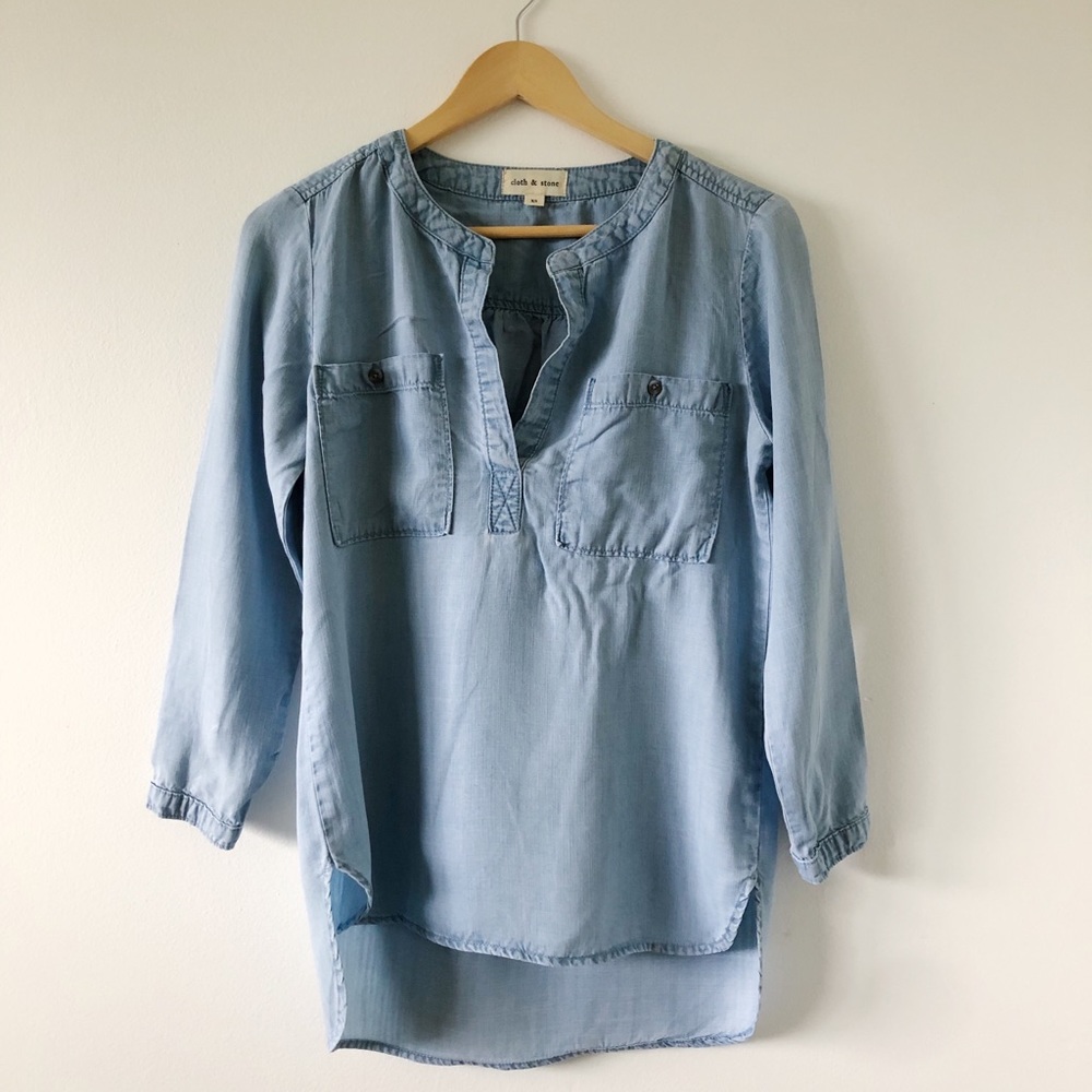 Cloth and stone tunic